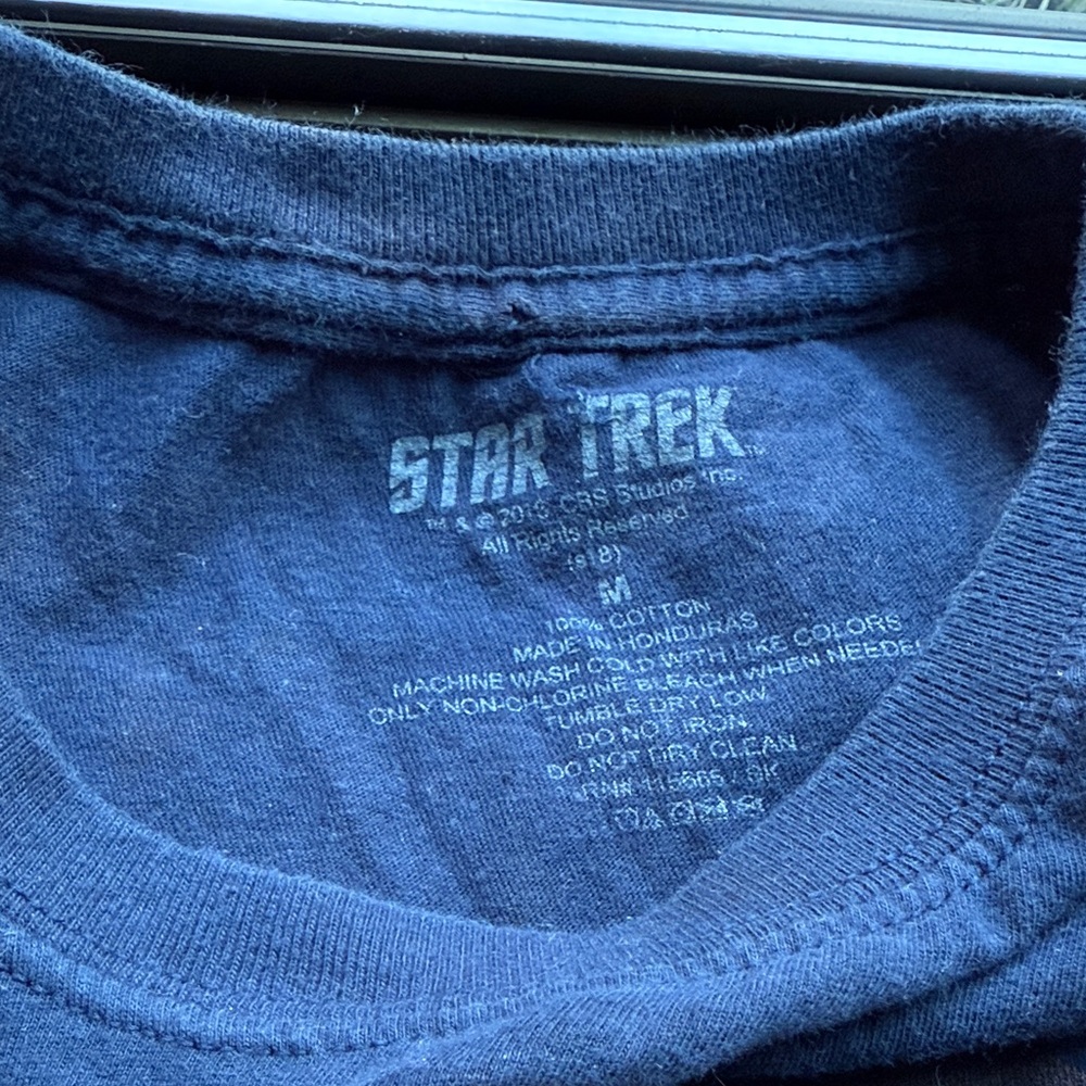 “Spock Live Long and Prosper” Navy Graphic T-Shirt - Picture 4 of 4